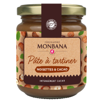 Pâte à tartiner noisette cacao