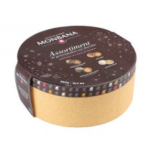 Carrés de chocolat noir 70% - Napolitain Monbana (x200)