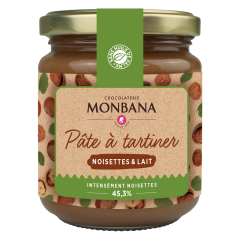 Pâte à tartiner intensément noisettes