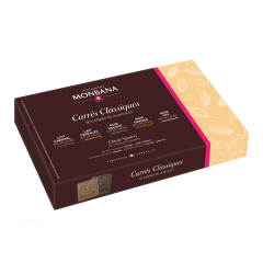 Coffret 50 carrés de chocolat