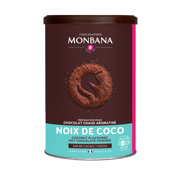 Chocolat en poudre saveur coco