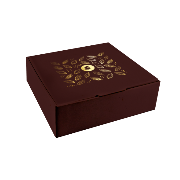 La corbeille chapeau Monbana - coffret cadeau chocolat - Monbana Chocolatier