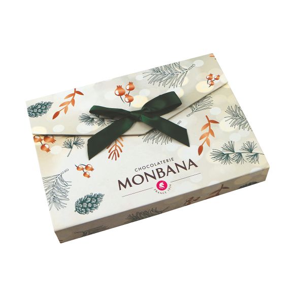 Coffret de chocolats fins assortis Monbana® Made in France 335g